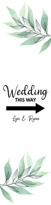 Custom Outdoor Yard Signs Multiple Sizes Wedding This Way