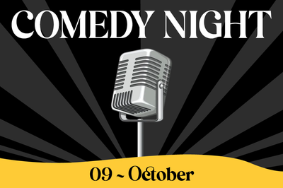Custom Outdoor Yard Signs Multiple Sizes Comedy Night