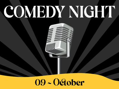 Custom Outdoor Yard Signs Multiple Sizes Comedy Night