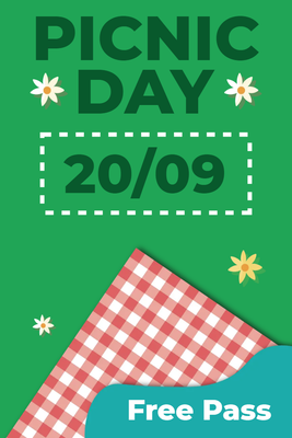 Custom Outdoor Yard Signs Multiple Sizes Picnic Day