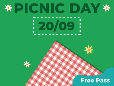 Custom Outdoor Yard Signs Multiple Sizes Picnic Day
