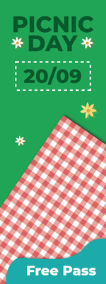 Custom Outdoor Yard Signs Multiple Sizes Picnic Day