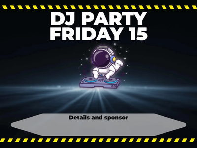 Custom Outdoor Yard Signs Multiple Sizes DJ Party