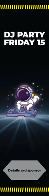 Custom Outdoor Yard Signs Multiple Sizes DJ Party
