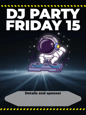 Custom Outdoor Yard Signs Multiple Sizes DJ Party
