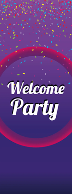 Custom Outdoor Yard Signs Multiple Sizes Welcome Party