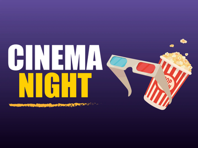 Custom Outdoor Yard Signs Multiple Sizes Cinema Night