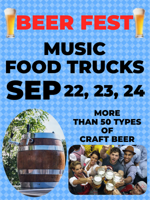 Custom Outdoor Yard Signs Multiple Sizes Beer Fest