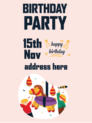 Custom Outdoor Yard Signs Multiple Sizes Birthday Party