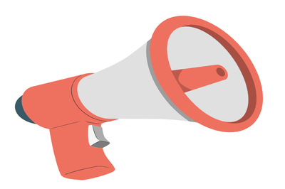 Custom Outdoor Yard Signs Multiple Sizes Megaphone