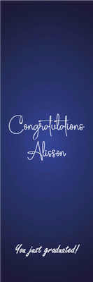 Custom PVC Foam Boards Multiple Sizes Congratulations