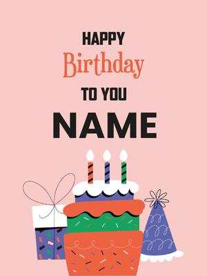 Custom PVC Foam Boards Multiple Sizes Happy Birthday