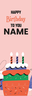 Custom PVC Foam Boards Multiple Sizes Happy Birthday