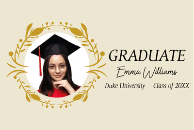 Custom PVC Foam Boards Multiple Sizes Graduate