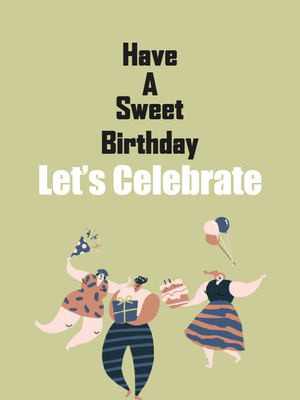 Custom PVC Foam Boards Multiple Sizes Sweet Birthday