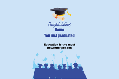 Custom PVC Foam Boards Multiple Sizes Graduation Glory