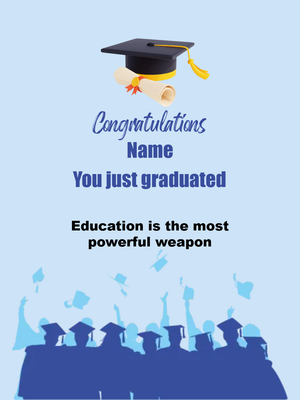 Custom PVC Foam Boards Multiple Sizes Graduation Glory