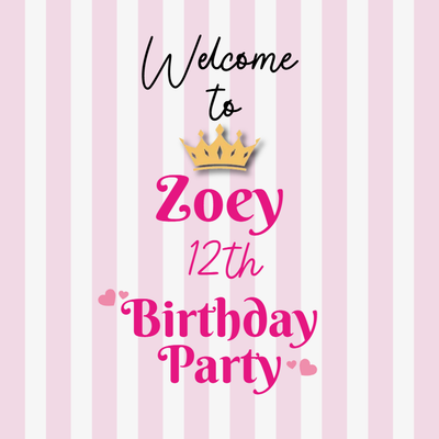 Custom PVC Foam Boards Multiple Sizes Zoey 12th