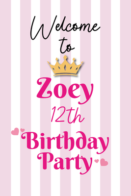 Custom PVC Foam Boards Multiple Sizes Zoey 12th