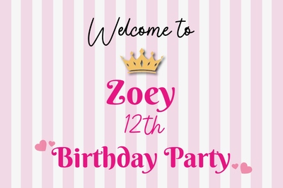 Custom PVC Foam Boards Multiple Sizes Zoey 12th