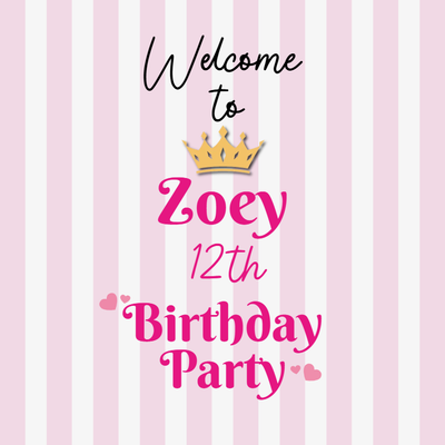 Custom PVC Foam Boards Multiple Sizes Zoey 12th