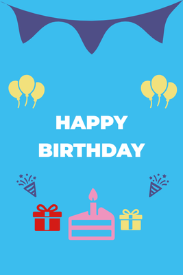 Custom PVC Foam Boards Multiple Sizes Birthday Joy