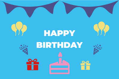 Custom PVC Foam Boards Multiple Sizes Birthday Joy