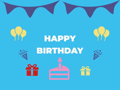 Custom PVC Foam Boards Multiple Sizes Birthday Joy