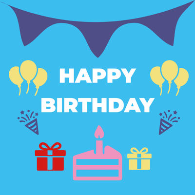 Custom PVC Foam Boards Multiple Sizes Birthday Joy