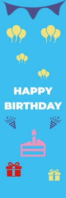 Custom PVC Foam Boards Multiple Sizes Birthday Joy