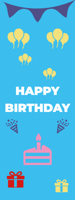 Custom PVC Foam Boards Multiple Sizes Birthday Joy