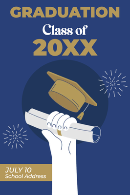 Custom PVC Foam Boards Multiple Sizes Graduate 20XX