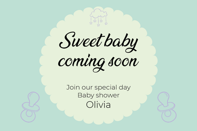 Custom PVC Foam Boards Multiple Sizes Stars & Pacifiers