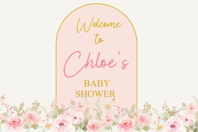 Custom PVC Foam Boards Multiple Sizes Blossoms for Baby