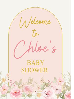 Custom PVC Foam Boards Multiple Sizes Blossoms for Baby