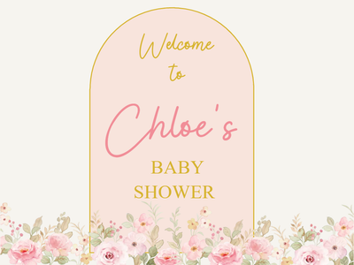 Custom PVC Foam Boards Multiple Sizes Blossoms for Baby