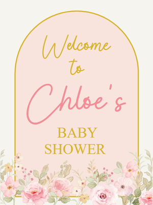 Custom PVC Foam Boards Multiple Sizes Blossoms for Baby