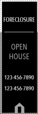 Custom Outdoor Yard Signs Multiple Sizes Foreclosure Open House