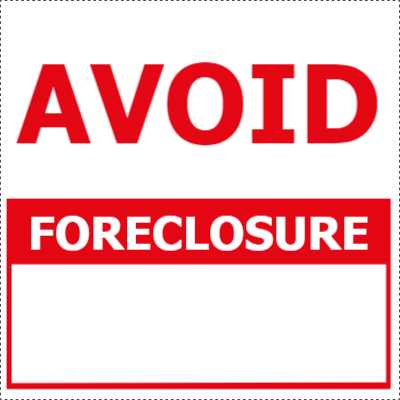 Custom Outdoor Yard Signs Multiple Sizes Avoid Foreclosure