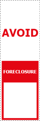 Custom Outdoor Yard Signs Multiple Sizes Avoid Foreclosure