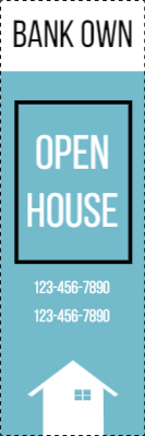 Custom Outdoor Yard Signs Multiple Sizes Bank Owned