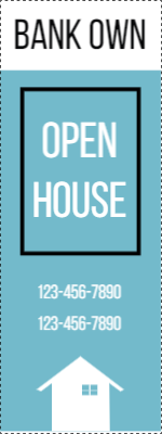Custom Outdoor Yard Signs Multiple Sizes Bank Owned