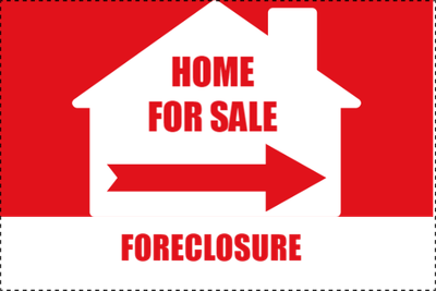 Custom Outdoor Yard Signs Multiple Sizes Home for Sale Foreclosure