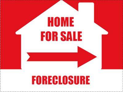 Custom Outdoor Yard Signs Multiple Sizes Home for Sale Foreclosure