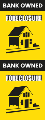 Custom Outdoor Yard Signs Multiple Sizes Property Foreclosure