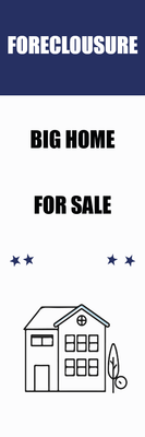 Custom Outdoor Yard Signs Multiple Sizes Big Home