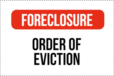 Custom Outdoor Yard Signs Multiple Sizes Order Of Eviction