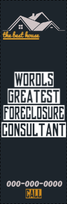 Custom Outdoor Yard Signs Multiple Sizes Foreclosure Consultant