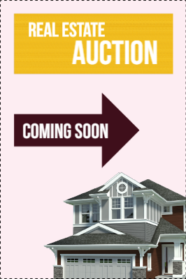 Custom Outdoor Yard Signs Multiple Sizes Real Estate Auction