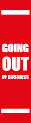 Custom Outdoor Yard Signs Multiple Sizes Going Out Of Business